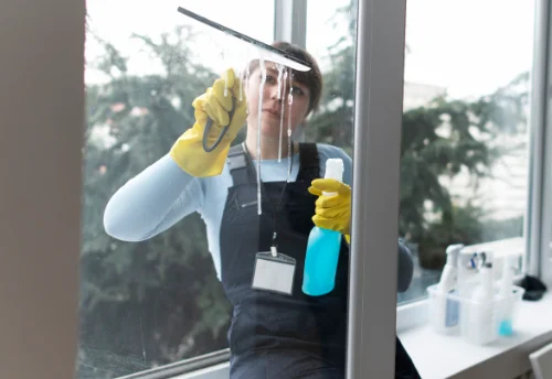 Nettoyage de vitres intérieures et extérieures à Saint-Rémy-Boscrocourt
